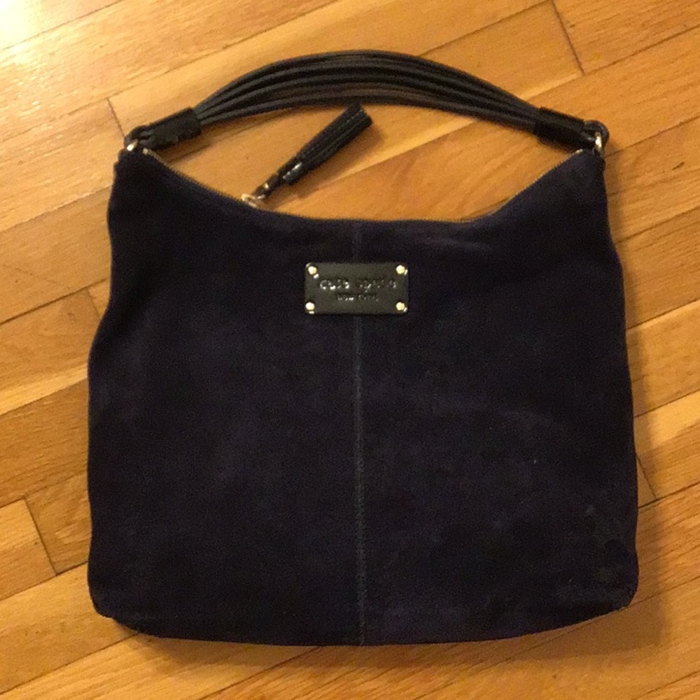 Blue Suede Kate Spade Bag